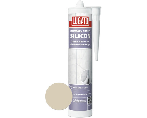 Lugato speciale siliconenmarmer + graniet Bahama beige 310 ml