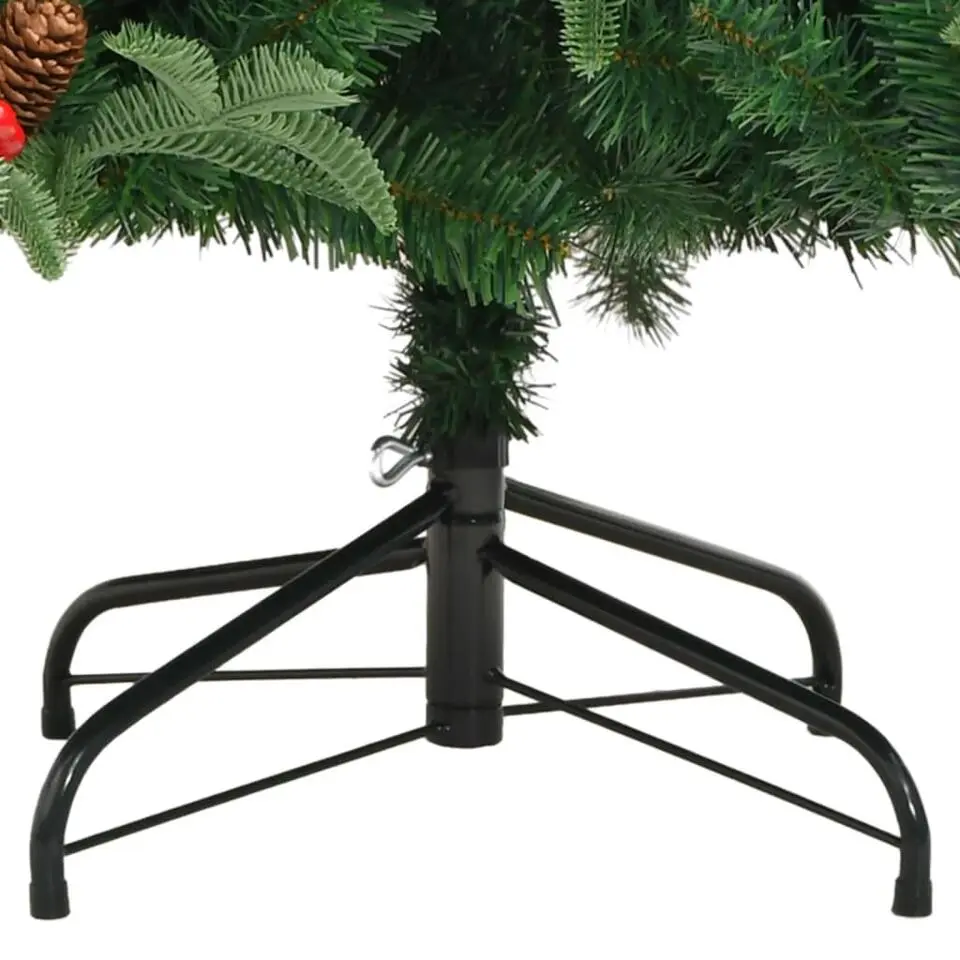 vidaXL - Gescharnierde Kunstkerstboom - Groen - 240 cm