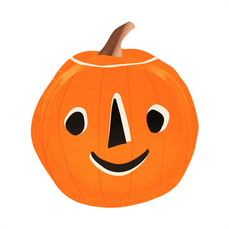 Meri Meri Papptallerken It's Halloween!