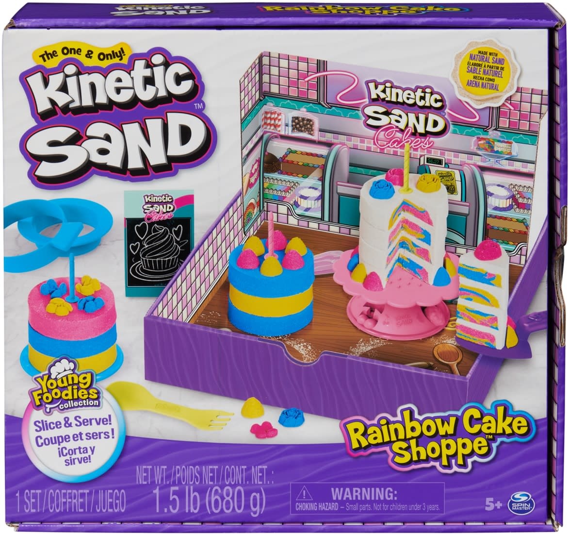 Kinetic Sand Kinetic Sand - Regenboog Taartenwinkel
