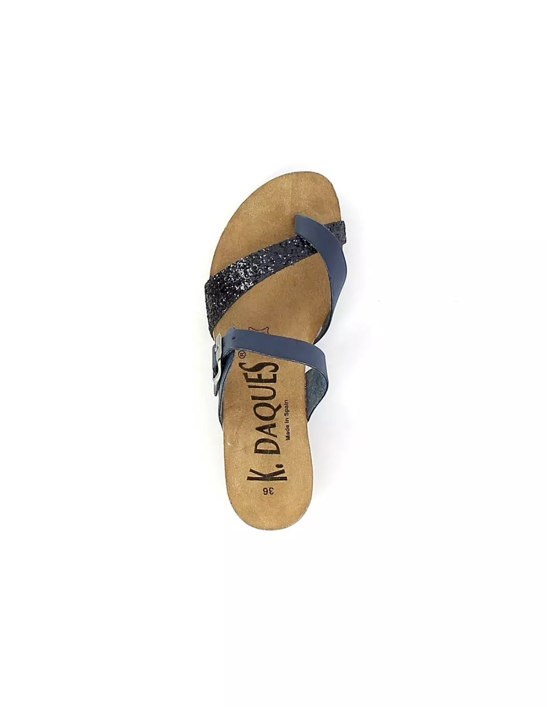 K DAQUES ESPINA PAILLETTE - Sandales & nu-pieds Marine