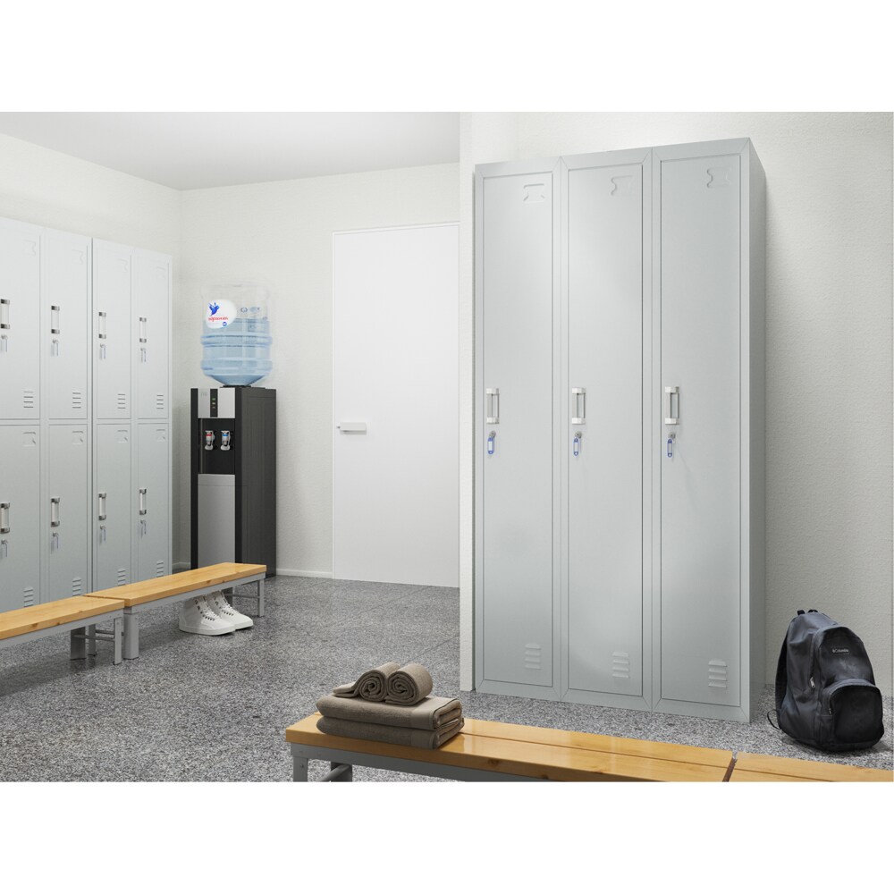 Schließfachschrank Spind Wertfach Metall Schrank Metallspind Umkleideschrank