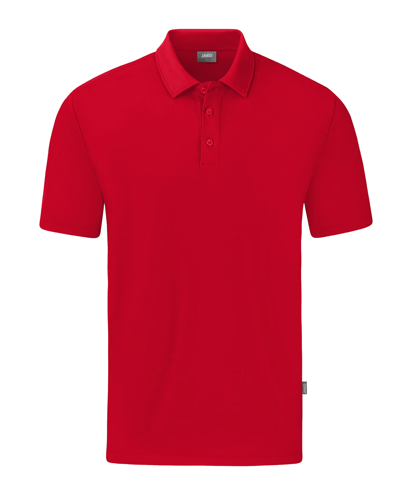 JAKO Organic Stretch Polo Shirt Rot F100
