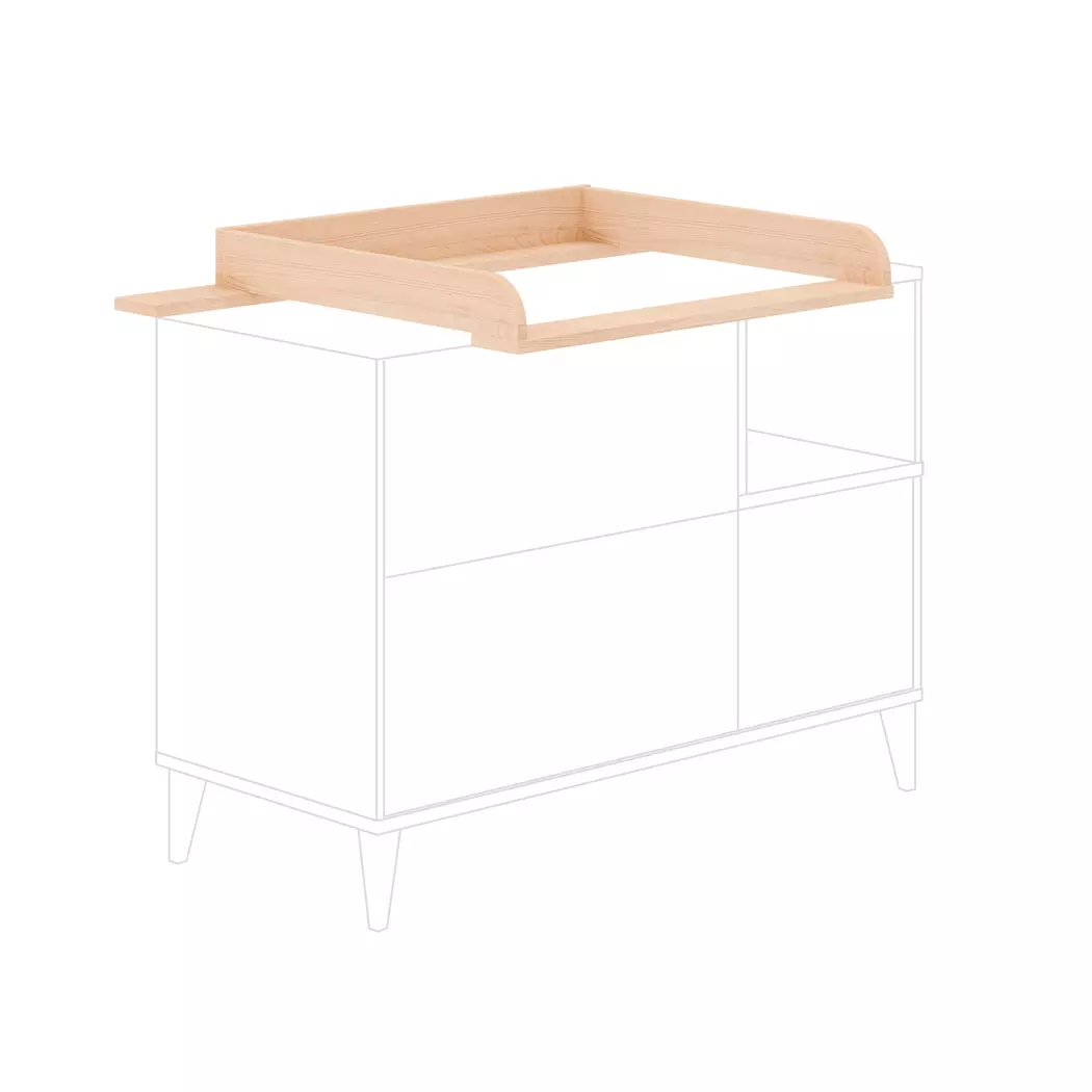 Babyzimmer-Set Mila & Ben 4tlg.