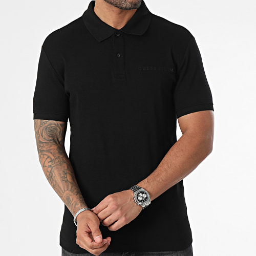 Polo Manches Courtes M4RP66-KBL51 Noir