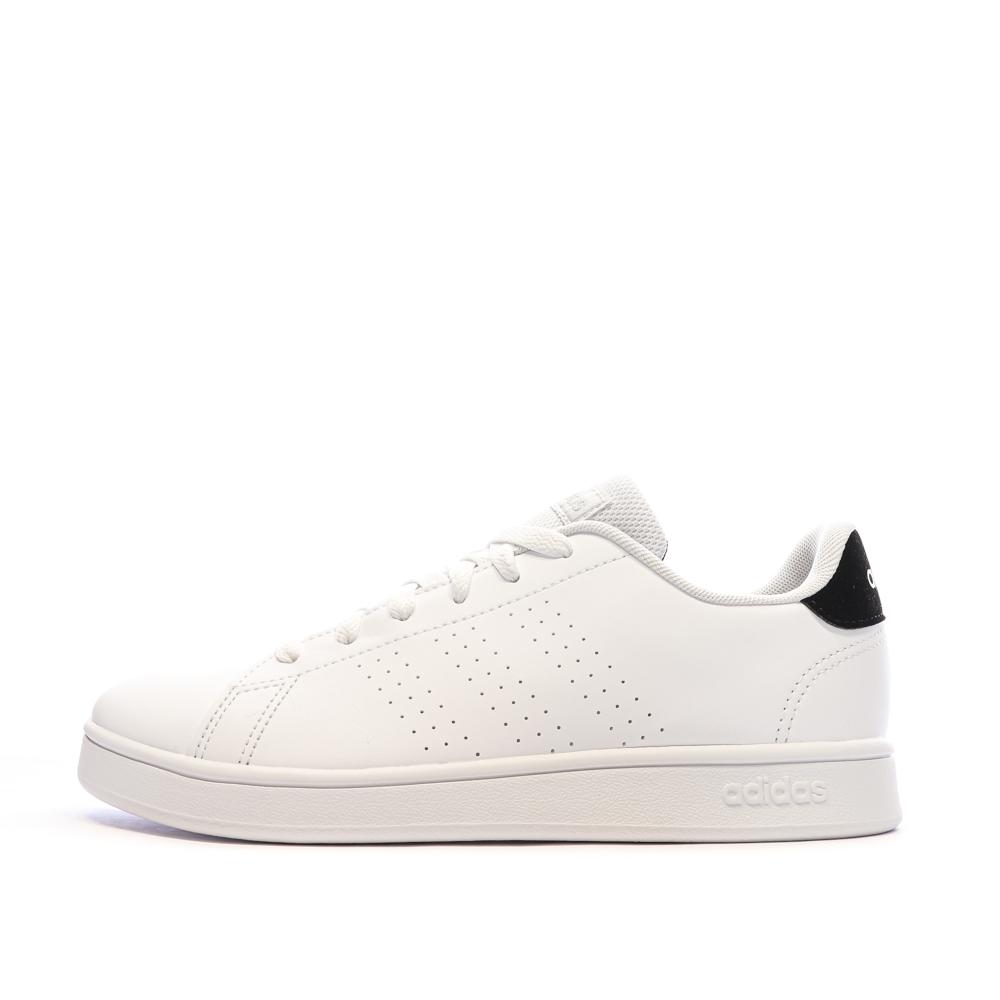 Adidas Baskets Blanc Mixte Adidas Advantage