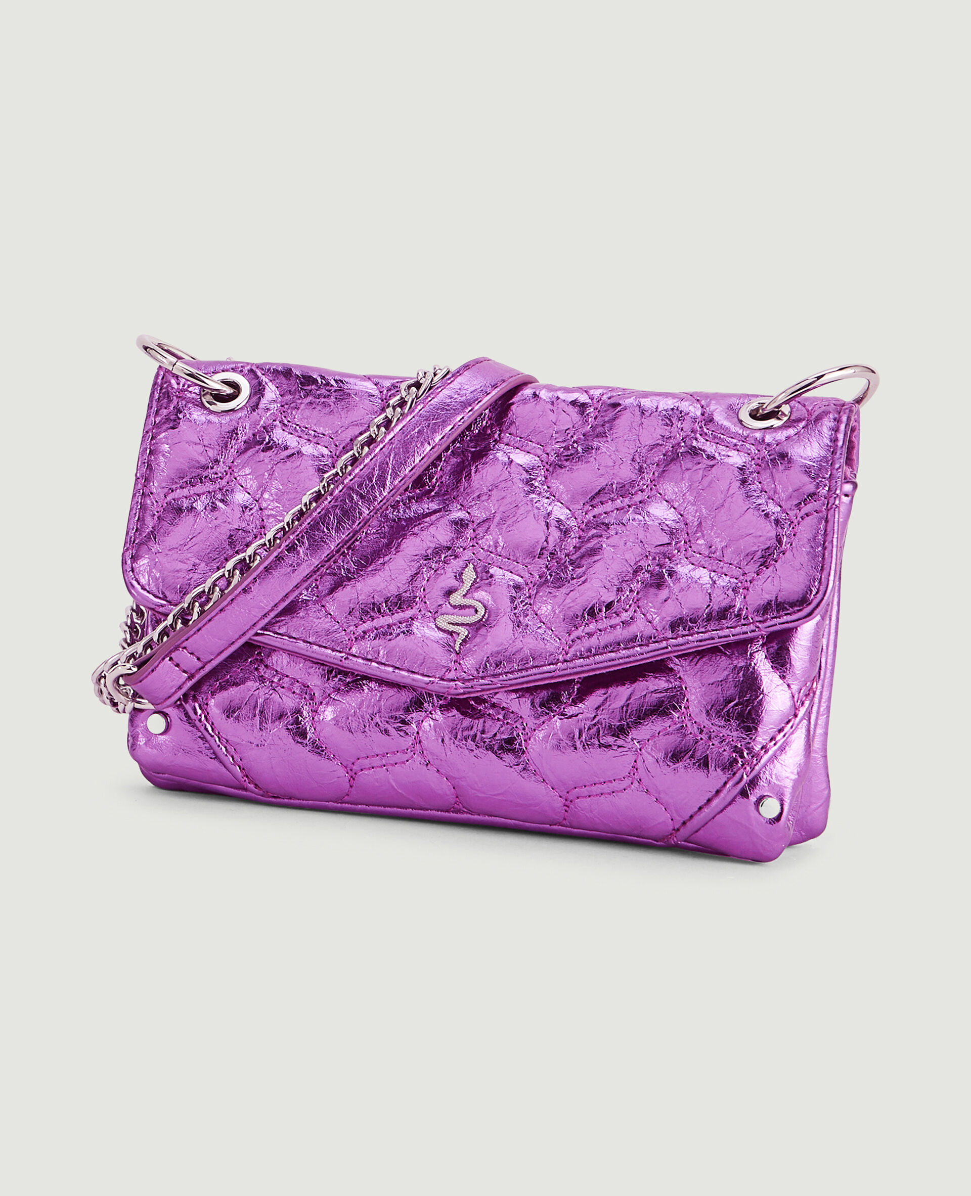 Mini sac matelassé - Lilas