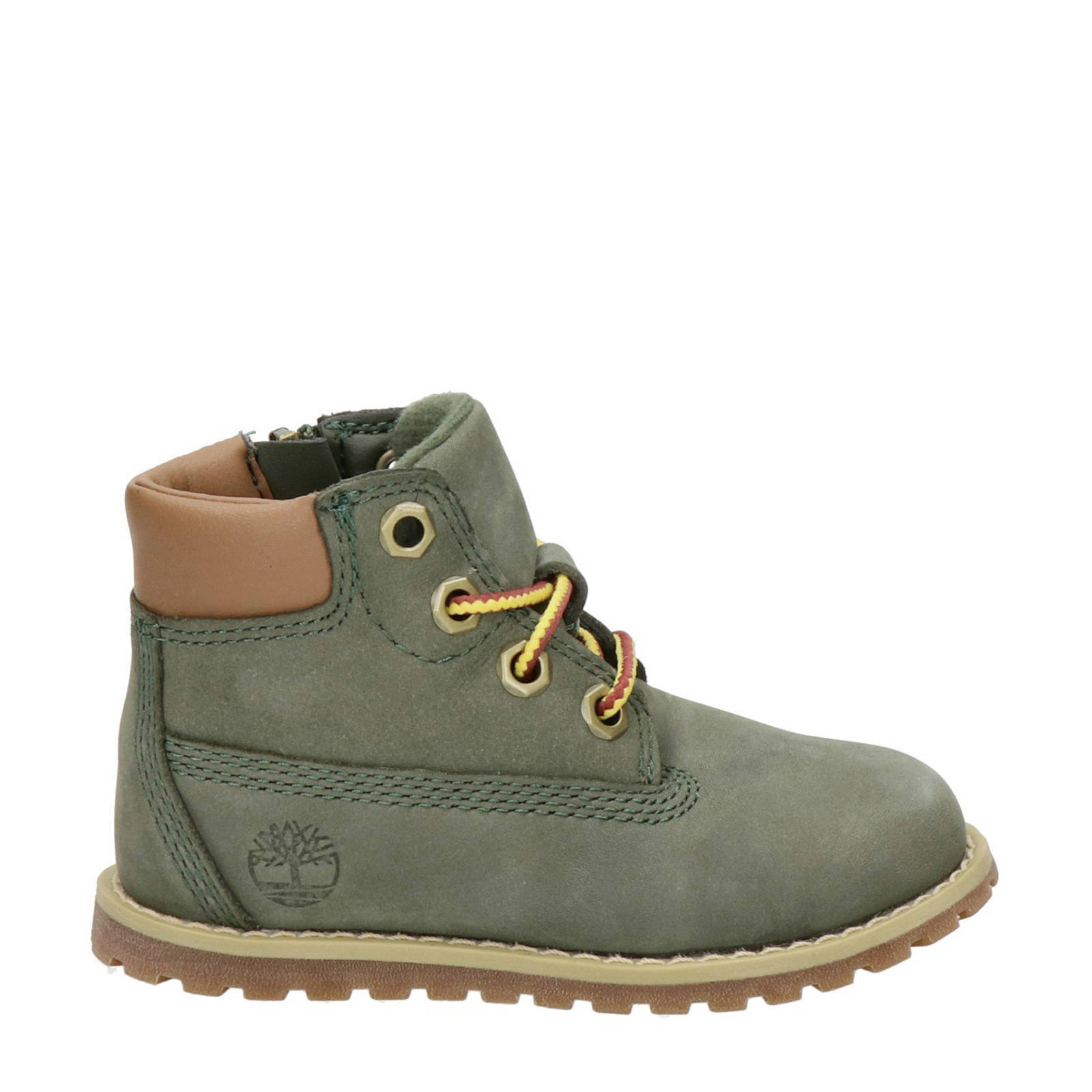 Timberland Pokey Pine  nubuck veterboots groen