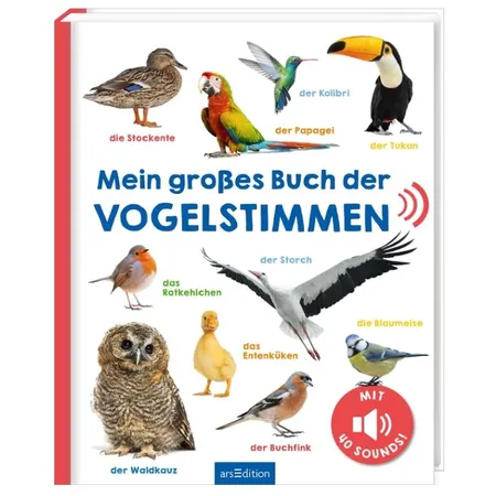 ars Edition Mein großes Buch der Vogelstimmen