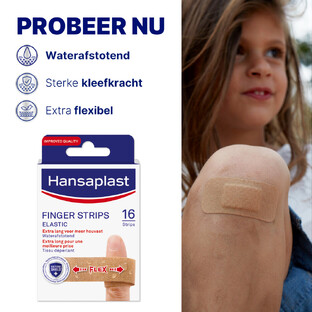 Hansaplast Elastic Vingerstrips 16ST