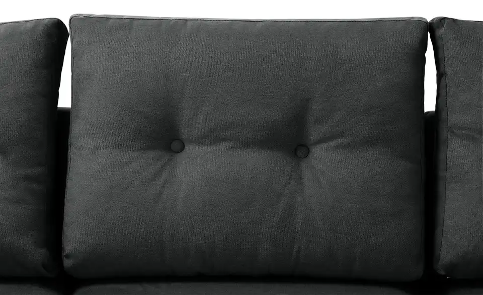 Ecksofa Carla Anthrazit, Dunkelgrau rechts