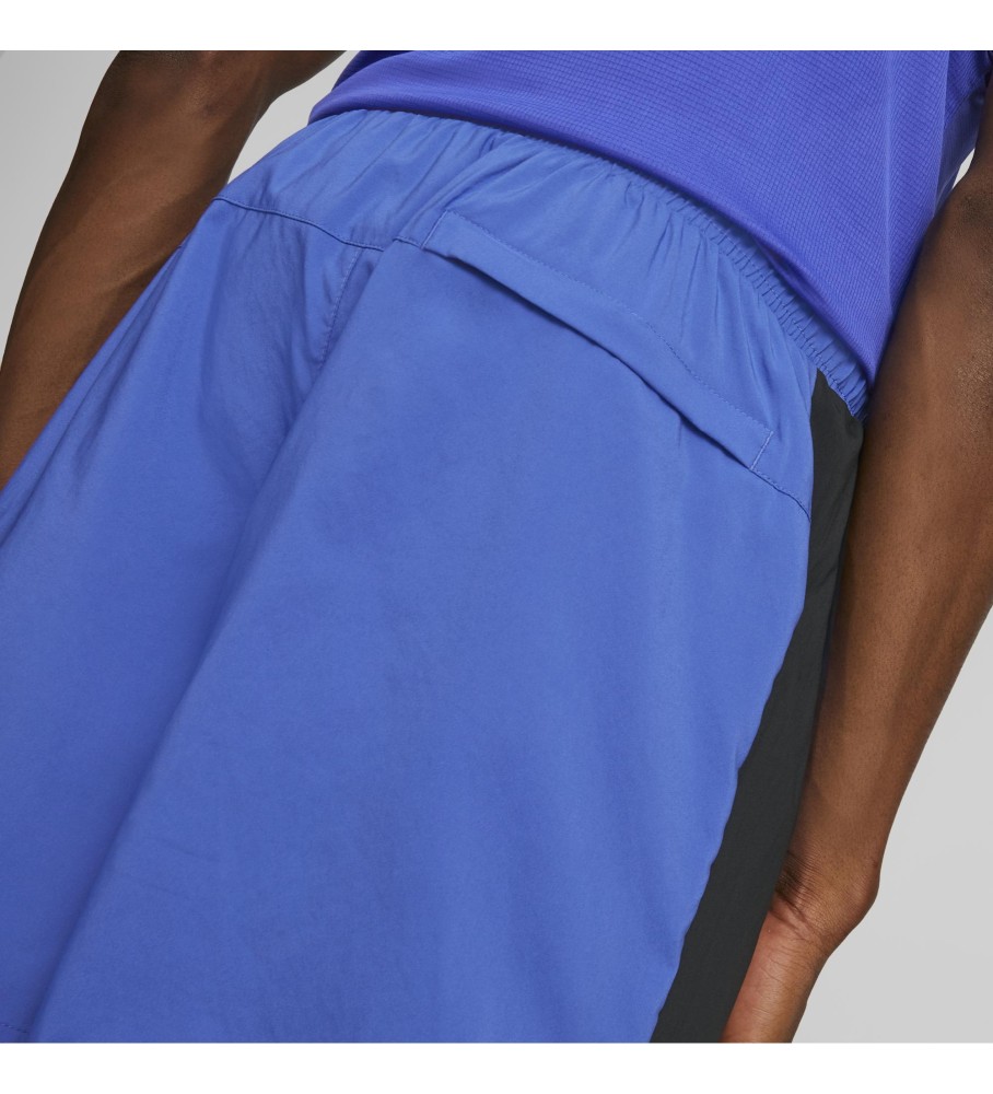 Tênis Puma Short Run Favorite Velocity 7 azul e preto