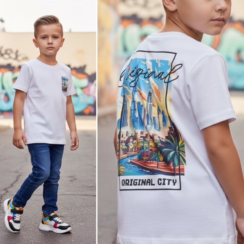 Original city tee - wit