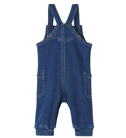 Name It Latzhosen - NbmBen - Dark Blue Denim