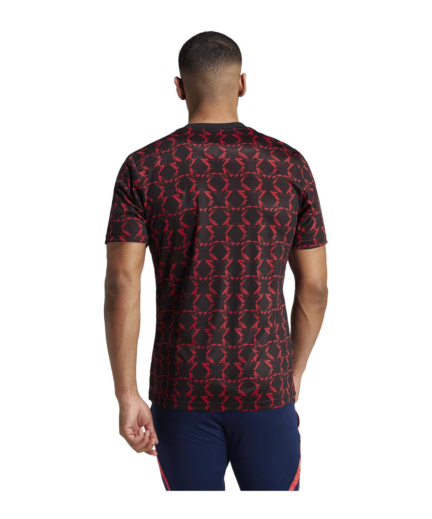 adidas Manchester United Prematch Shirt 2024/2025 Schwarz