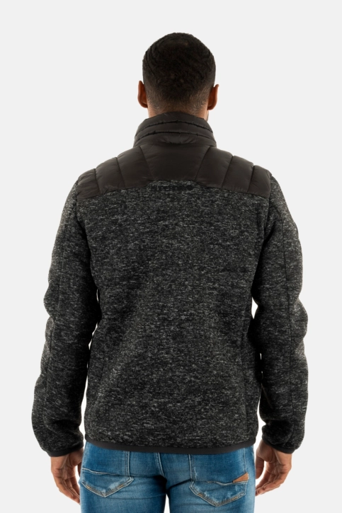 Doudounes superdry storm knit hybrid padded 02a black