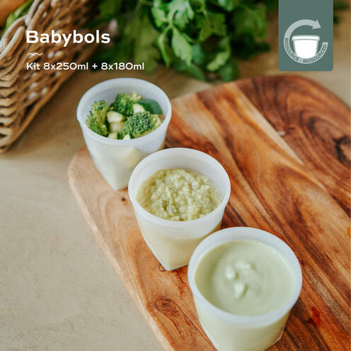 Babybols Biosources kit 8 x 250 + 8 x 180 - BABYMOOV