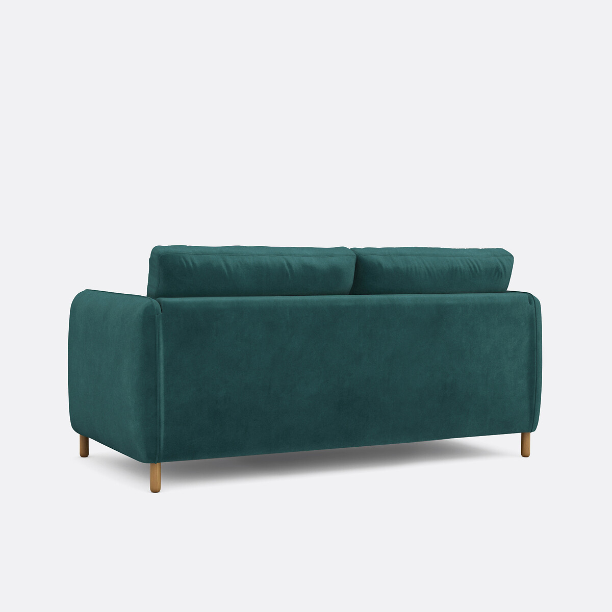 LA REDOUTE INTERIEURS<br>Sofá de veludo, 3 lugares, Loméo