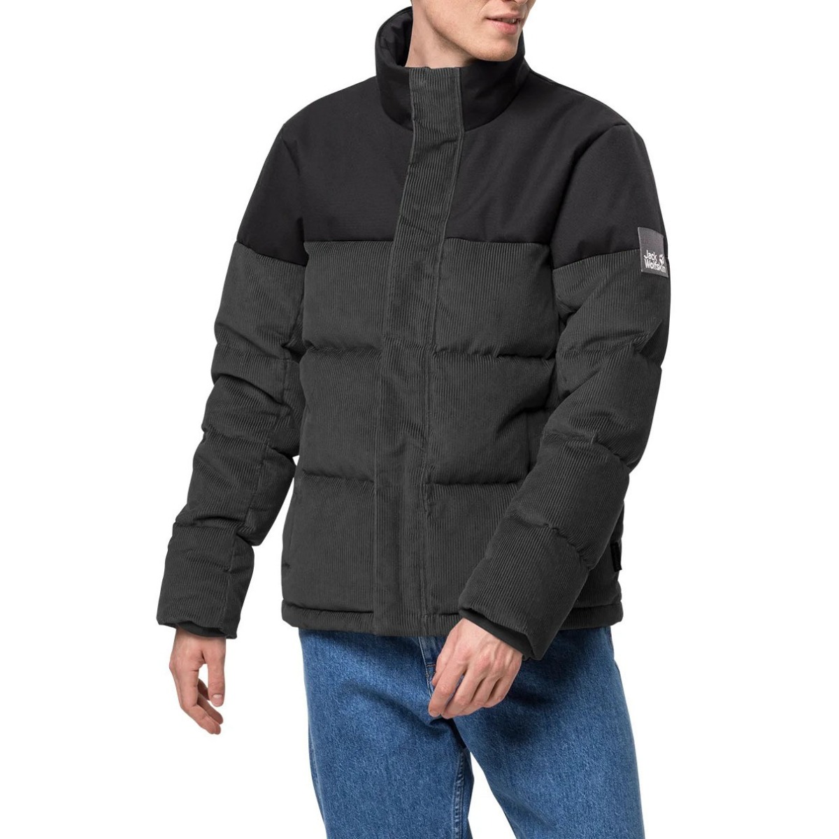 Jack Wolfskin Nature Corduroy winterjas - Black