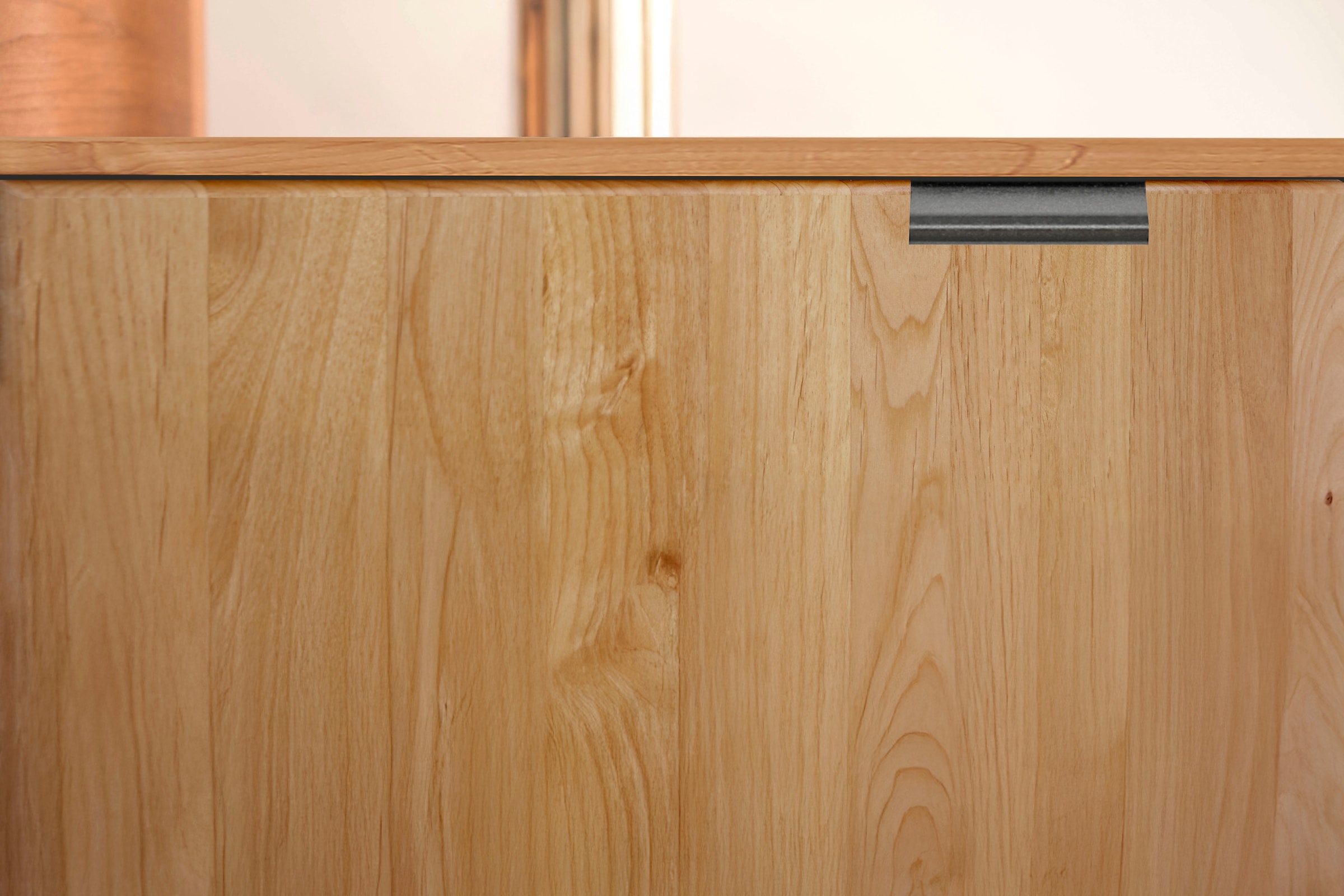 WIEMANN Kombikommode »Cardiff Sideboard, Wäscheschrank, teilmassiv Erle, mit Schubladen« Kommode 120x86x43 cm, braun, mit Dämpfung, MADE IN GERMANY,  verschiedenen Ausführungen, inklusive Einlegeboden