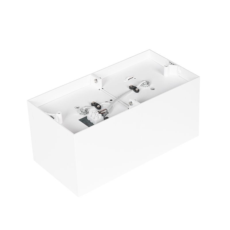 Smart spot wit rechthoekig 2-lichts incl. 2 Wifi GU10 111mm - Box