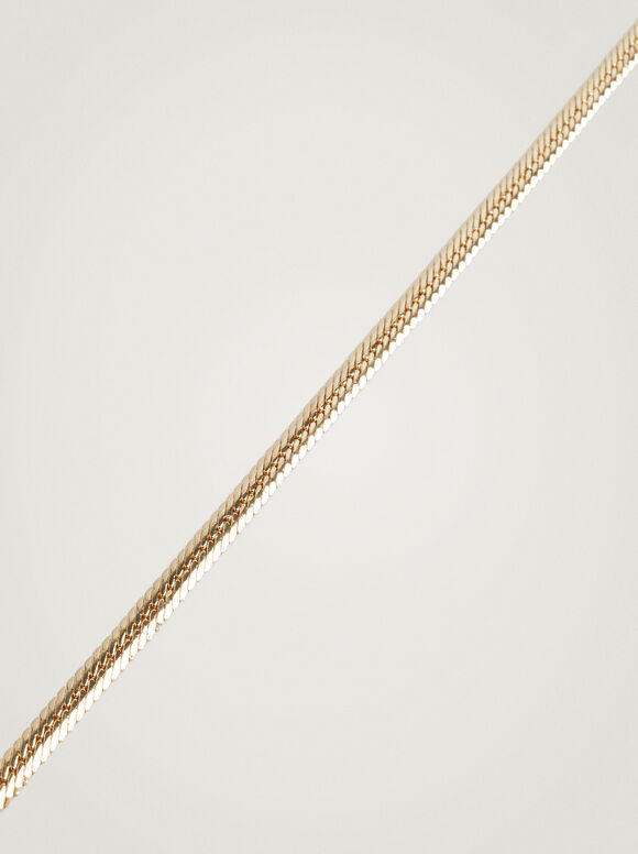 Colar de Corrente Dourada - Dourado