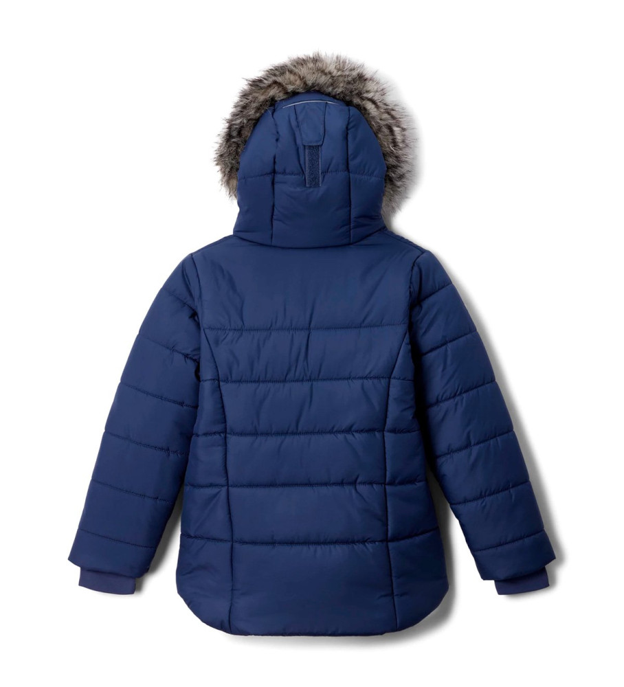 Jaqueta com capuz acolchoada Columbia Katelyn Crest II, azul marinho