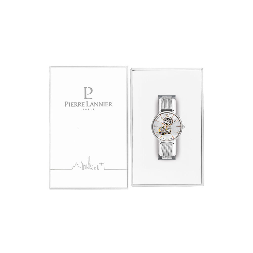 Montre Pierre Lannier Melodie Argenté