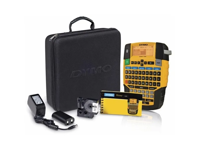 Labelmaskine DYMO Rhino 4200 Proffesionel - inkl. kit med tilbehør