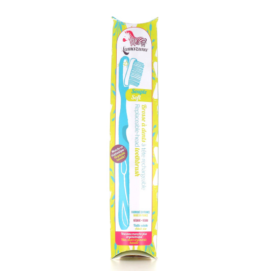 Brosse à dents végétale souple Bio Lamazuna
