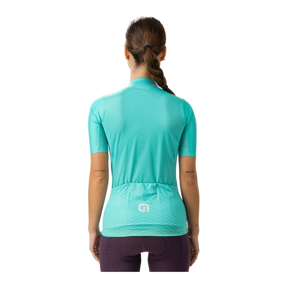 Ale ZIG ZAG - Maillot Femme turquoise
