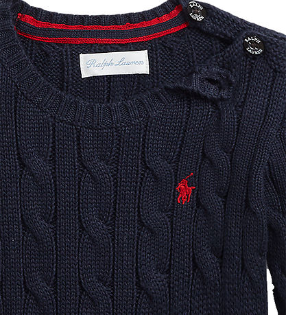 Polo Ralph Lauren Bluse - Strik - Navy