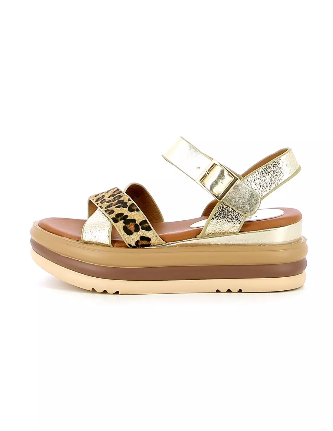 JAJA SPORTIVO5A - Sandales & nu-pieds Camel