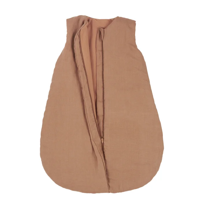 Nobodinoz - L1N0 Baby Schlafsack, 6-18 Monate, sand (light)