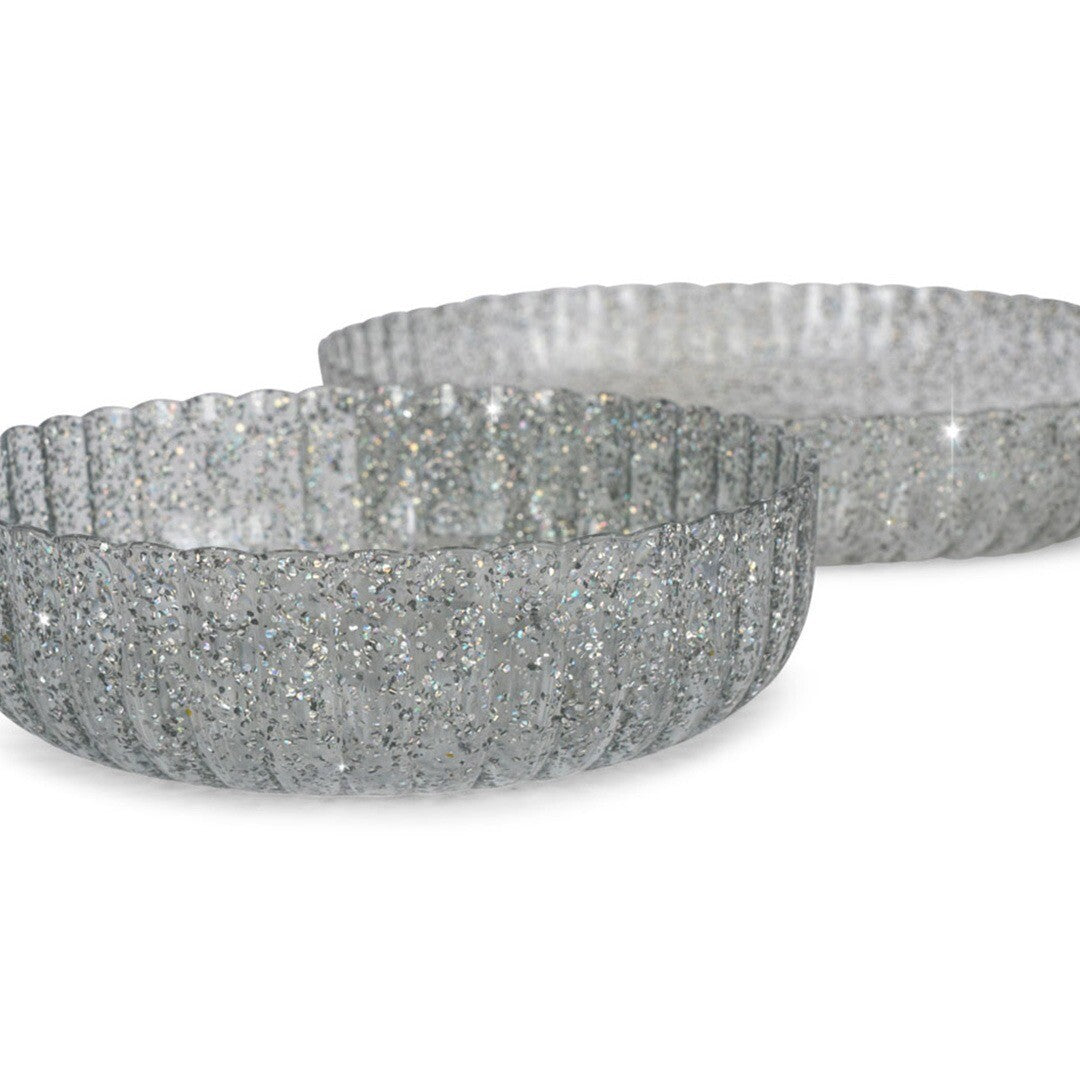 Konges sløjd kinderservies sparkling blue - 3st