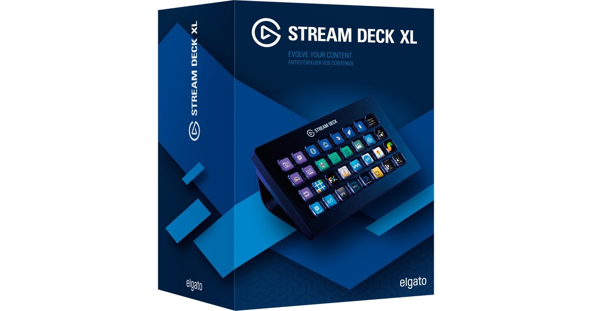 ElgatoStream Deck XL keypad  (Zwart)