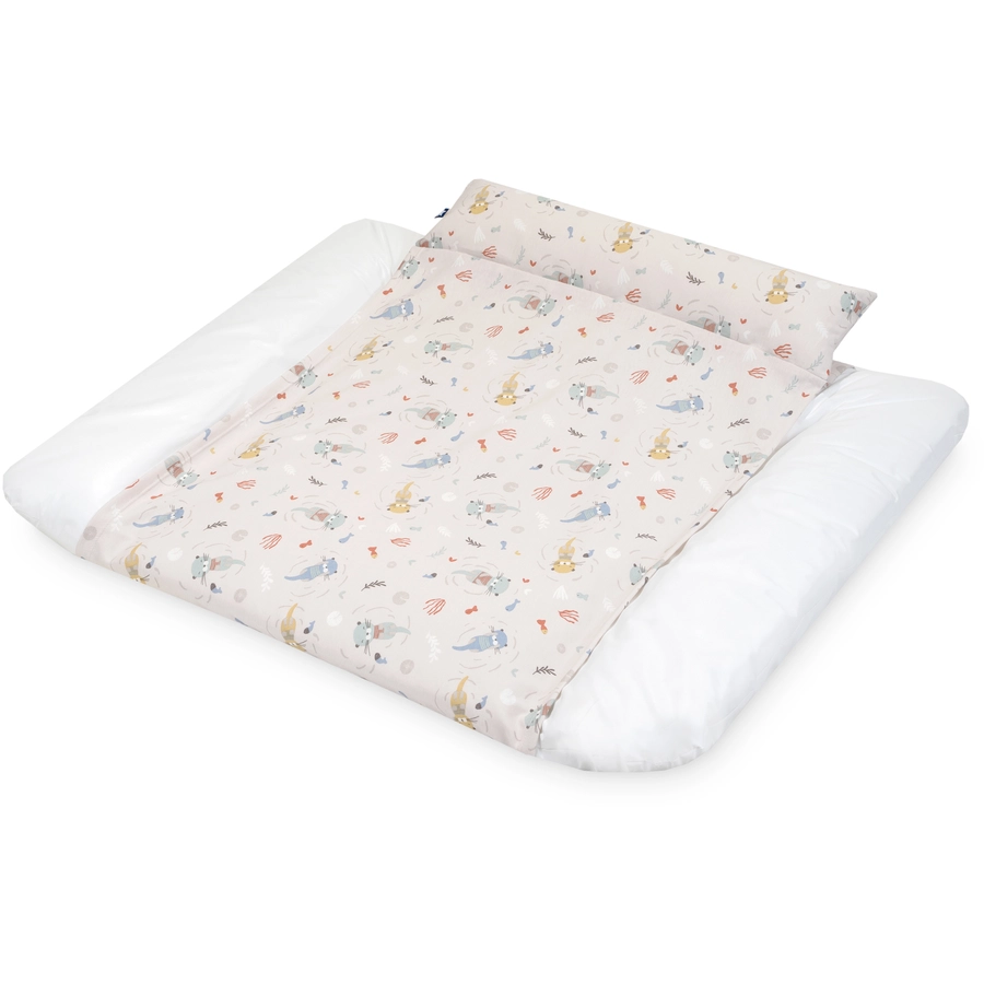 JULIUS ZÖLLNER Jersey Bezug Loop Comfy für Wickelauflagen Softy 85 x 75 cm Little Otti