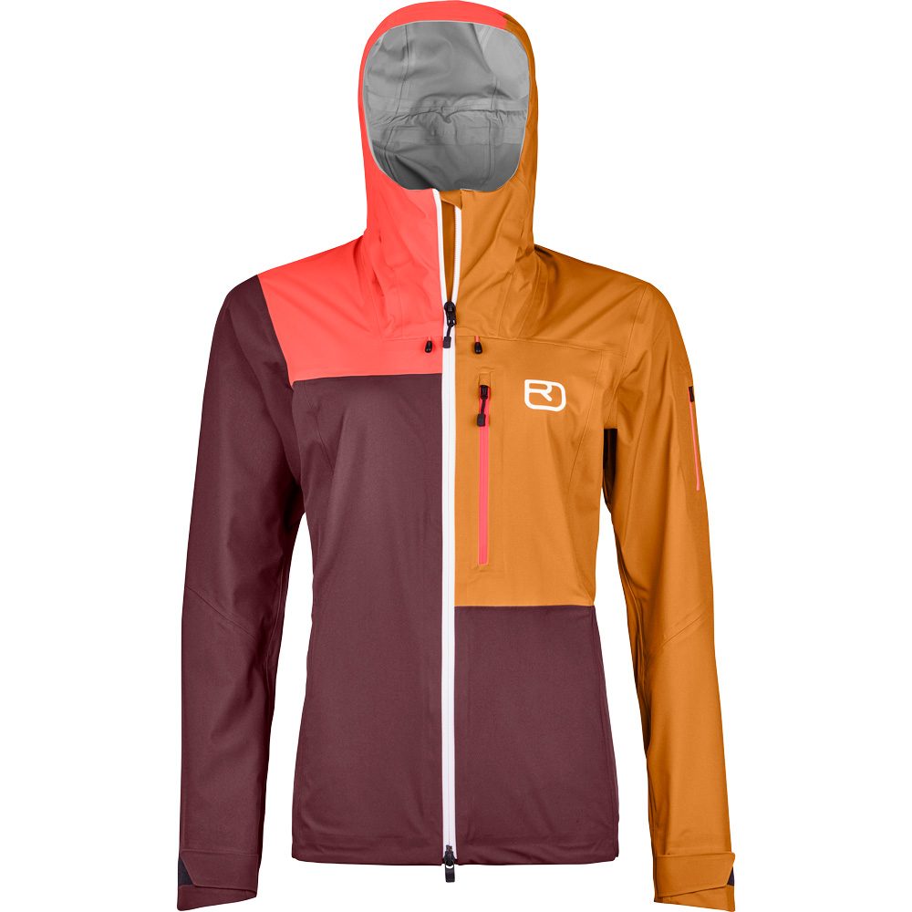 ORTOVOX 3L Ortler Hardshelljacke Damen winetasting