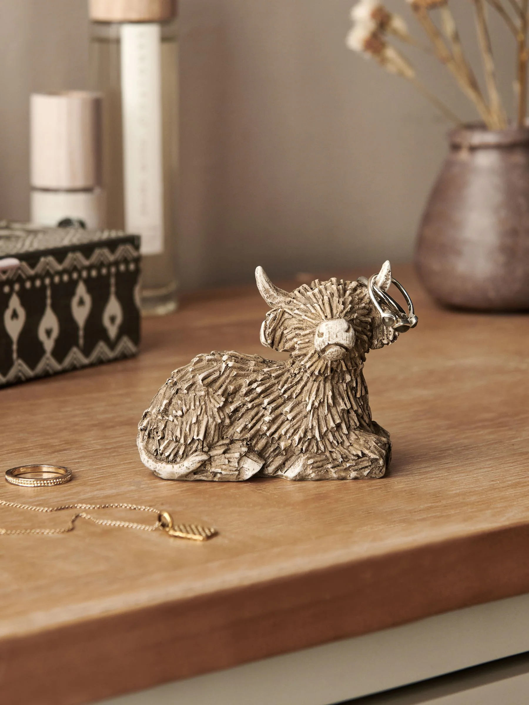 Hamish The Highland Cow ringhouder