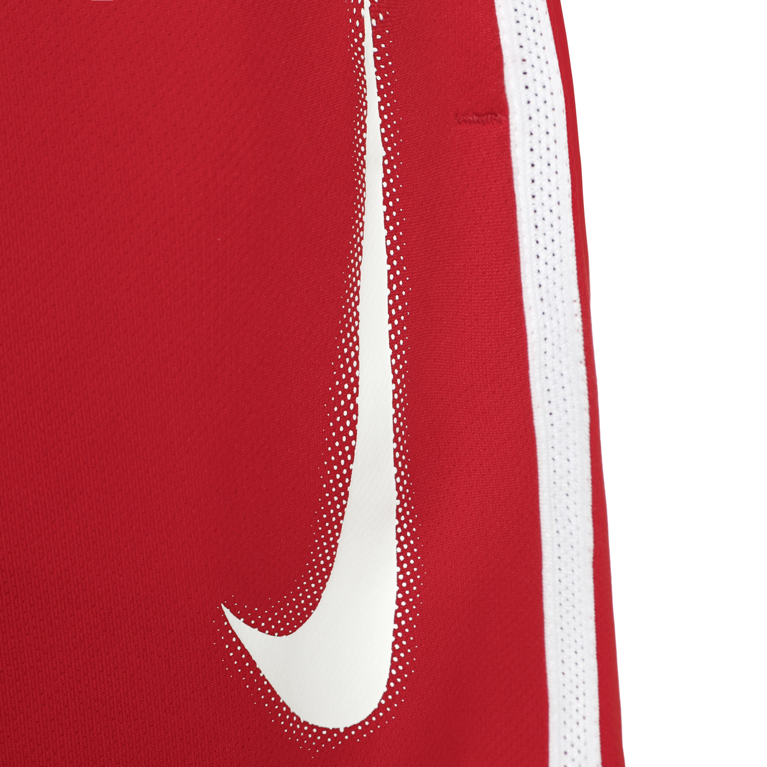 Nike Dri-Fit Graphic Shorts Garçons - Rouge , Blanc