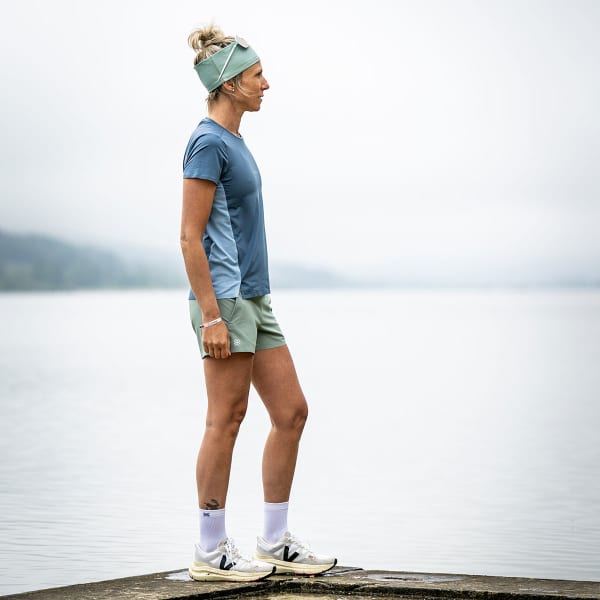 Short trail AYAQ LEVICO W SHORT RANDO TRAIL GREEN MIST