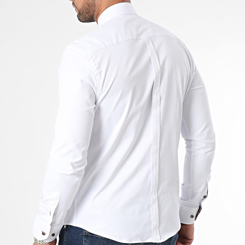 Chemise Manches Longues Blanc
