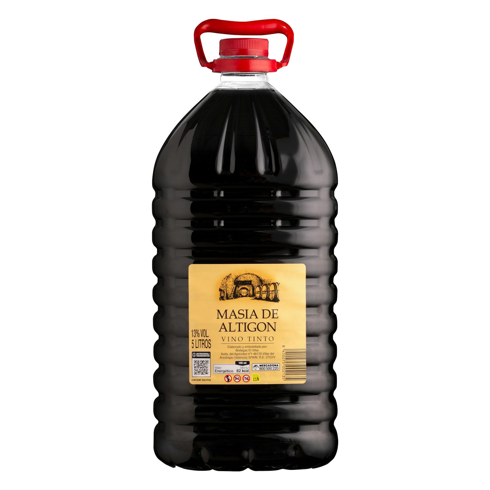 Vin rouge de Masía de Altigón