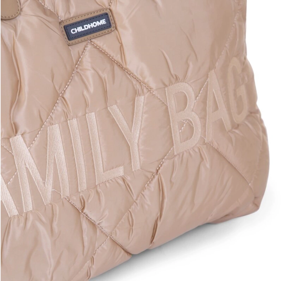 CHILDHOME Family Bag gesteppt beige