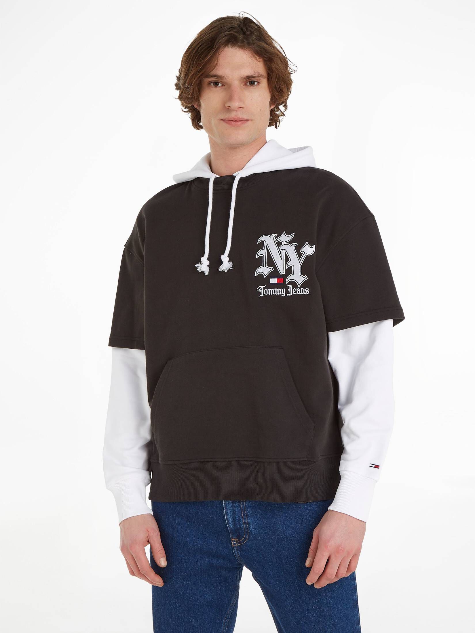 Tommy Jeans| Herren Hoodie TJM RLX NY GRUNGE CB HOODIE