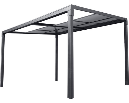 Pergola, Pavilion Air II incl. schuifdak 392 x 305 x 262 cm antraciet