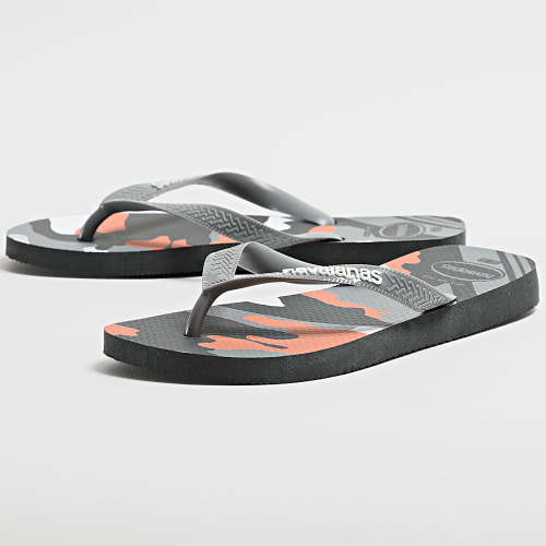 Tongs Top Camo FC Noir