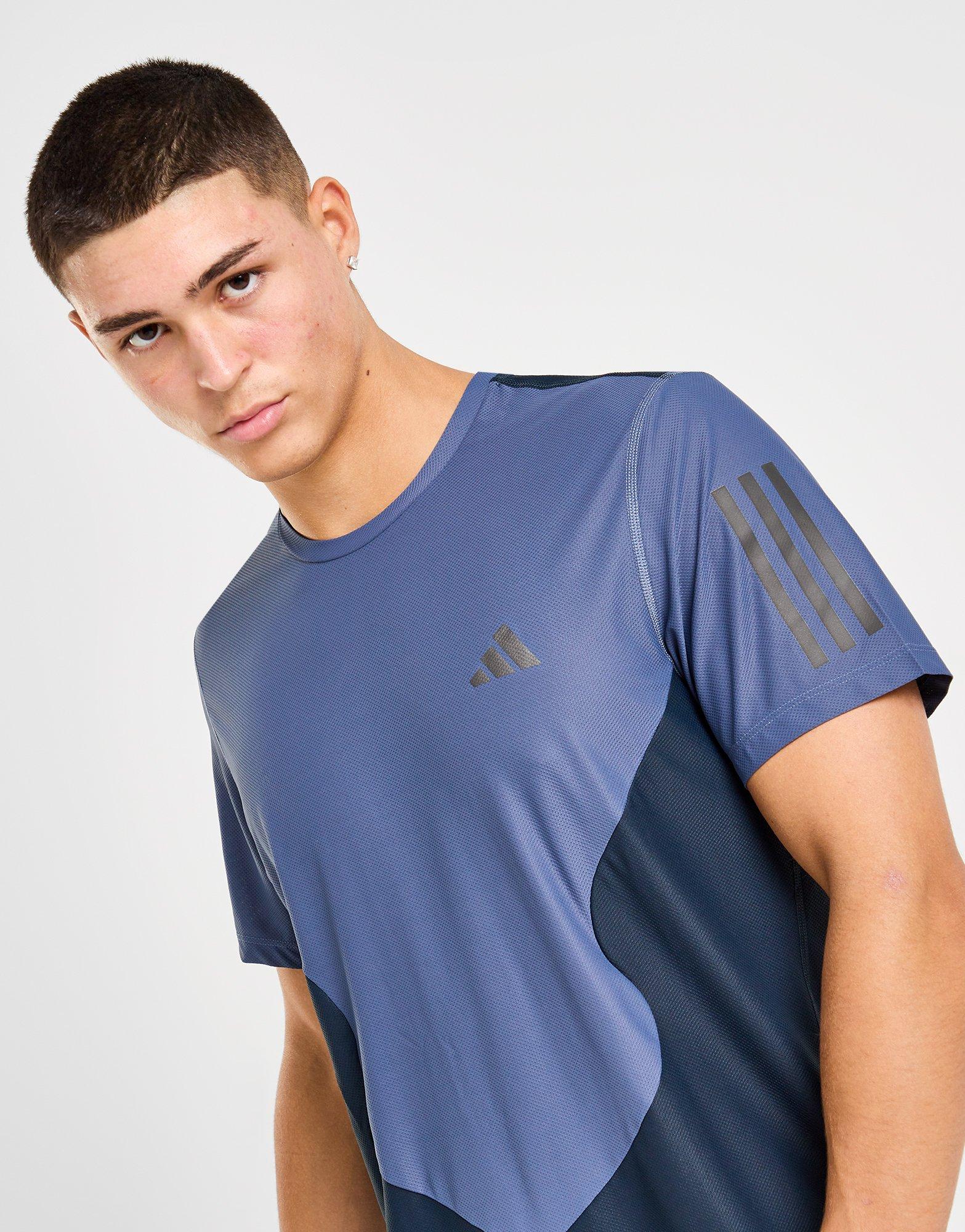 adidas T-shirt Colour Block Own The Run Homme