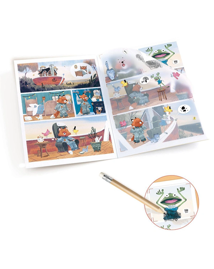 Rubbelbilder-Set SAILOR & GIPSY mit 100 Rubbelbildern