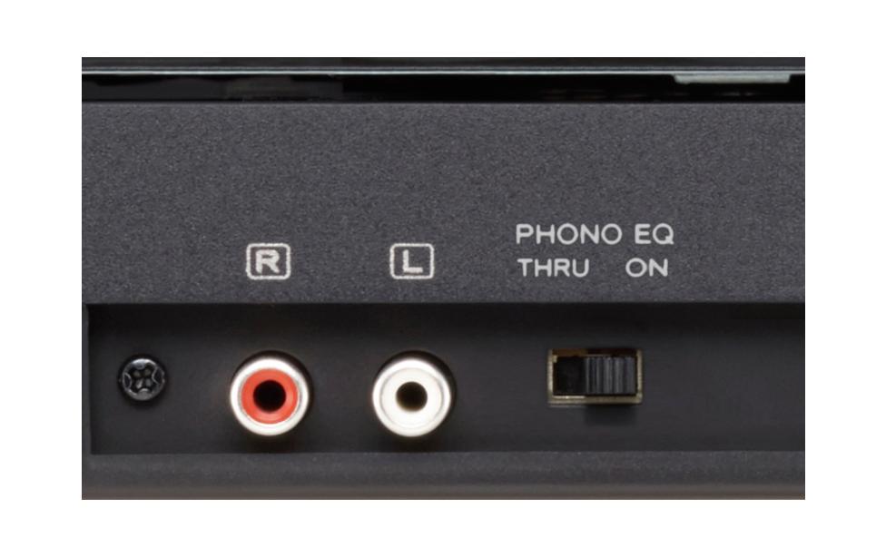 Plattenspieler mit Bluetooth TN-280BT Schwarz<br>Analog-Plattenspieler mit Phono EQ, Bluetooth und 2 Geschwindigkeiten